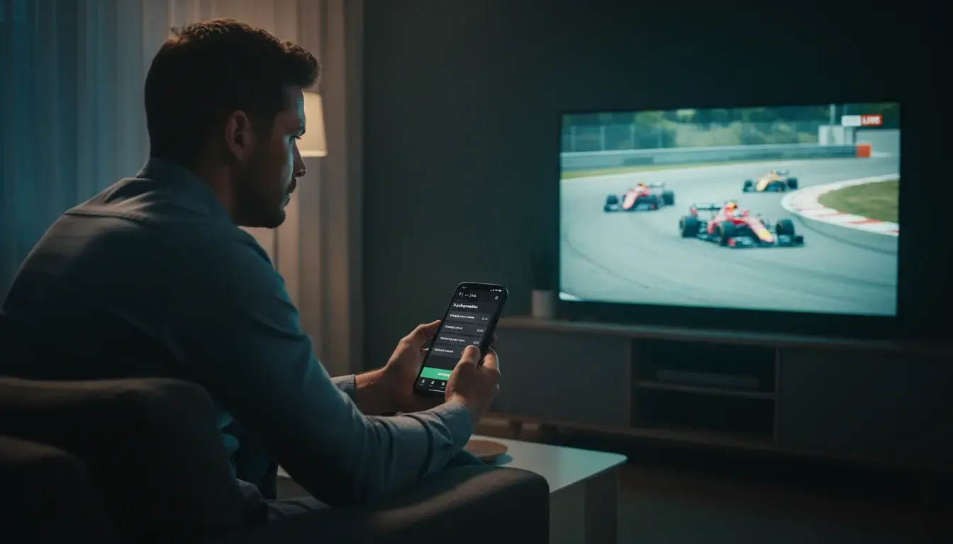 Live wedden op Formule 1 met in-play weddenschappen tijdens de race